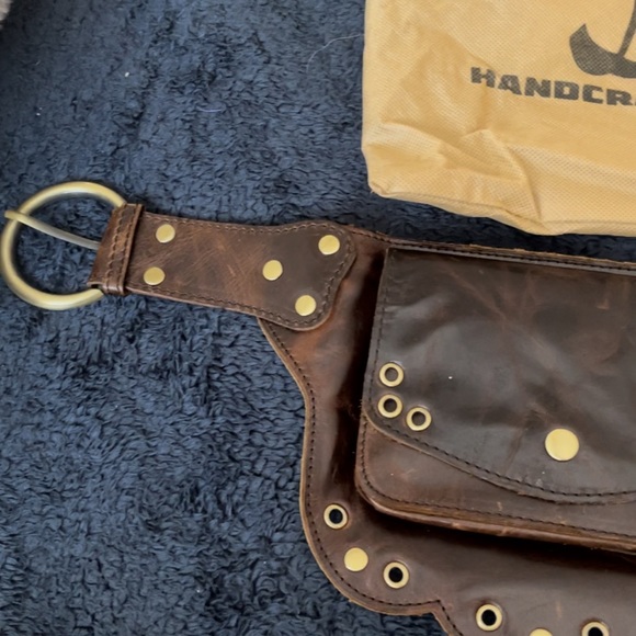 Genuine leather belt wallet - Picture 4 of 4